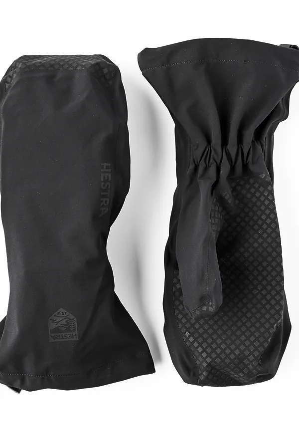Hestra Seam Sealed Shell Mitt Black