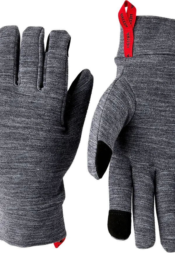 Hestra Touch Point Thermo - 5 Finger Grey