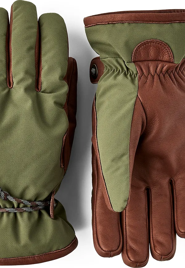 Hestra Vemdalen CZone 5-finger Olive
