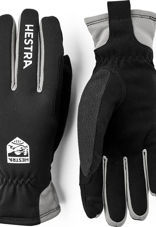 Hestra Women's XC Primaloft 5-Finger Black/Black