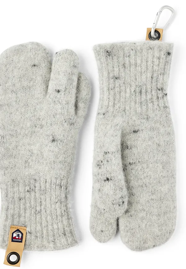 Hestra Wool Expedition - 3 Finger Grey