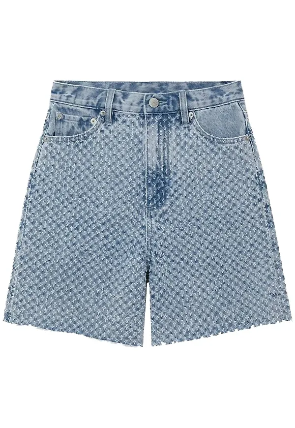 Hey Joanie Venice jeansshorts - Blå