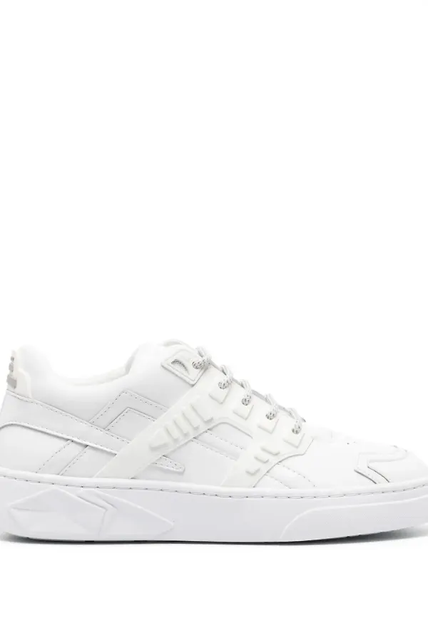 Hide&Jack Mini Silverstone låga sneakers - Vit