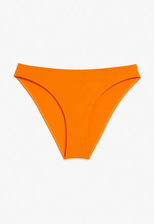 High-legged bikini briefs - Orange