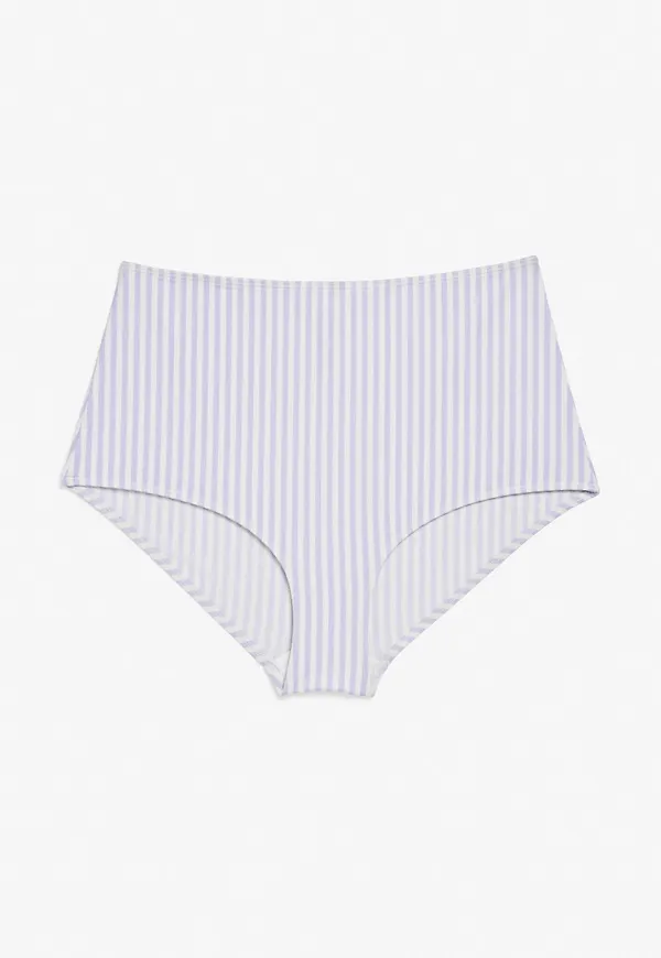 High-waisted bikini briefs - Purple