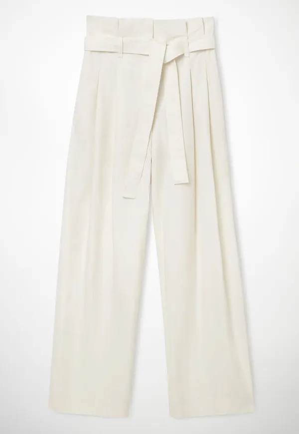 HIGH-WAISTED PAPERBAG TROUSERS