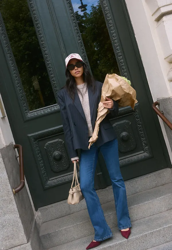 High Flare Superstretch Jeans