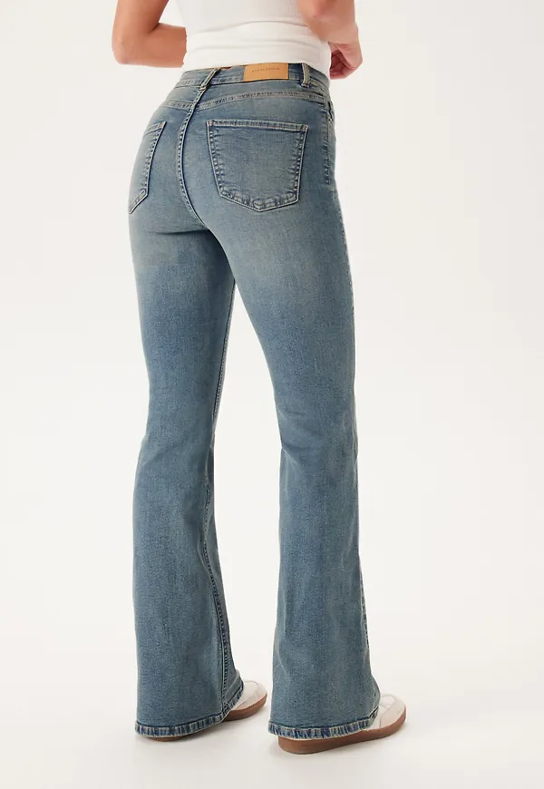 High Flare Superstretch Jeans