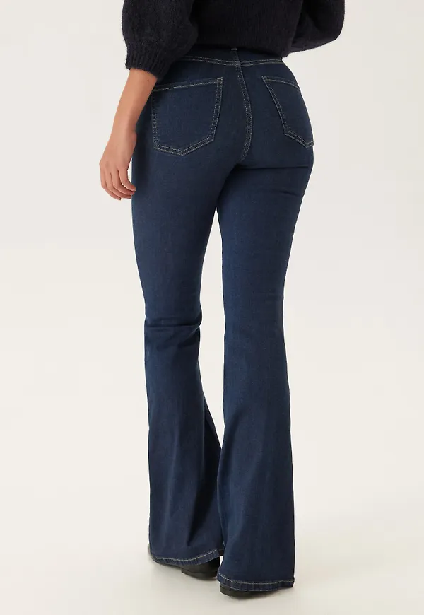 High Flare Superstretch Jeans