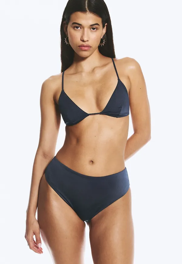 High Rise Brazilian Bikini Bottoms