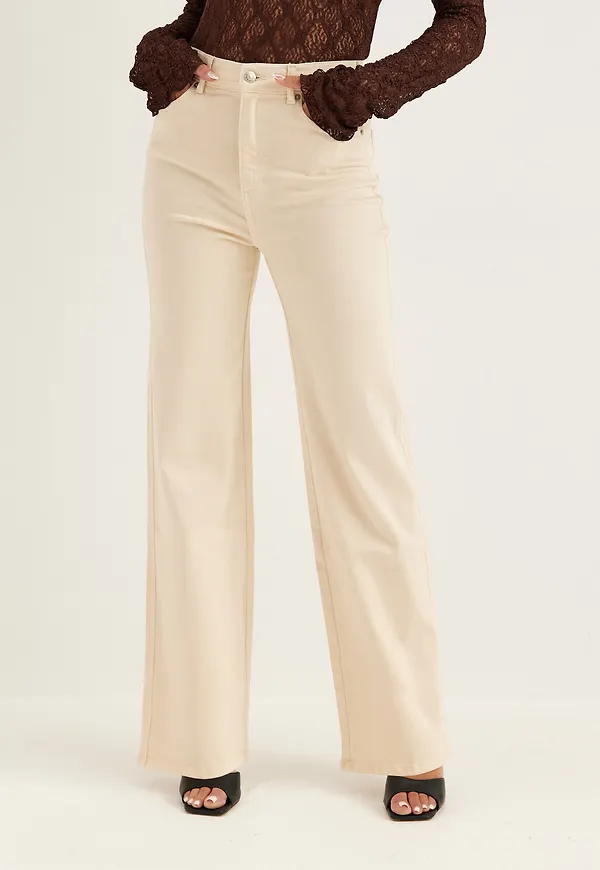 High Straight Leg Jeans