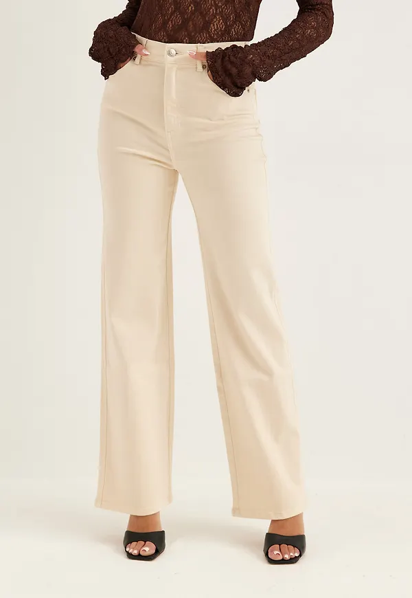 High Straight Leg Jeans