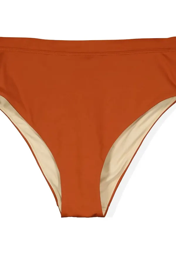 High Waist Bikini Briefs Bottom