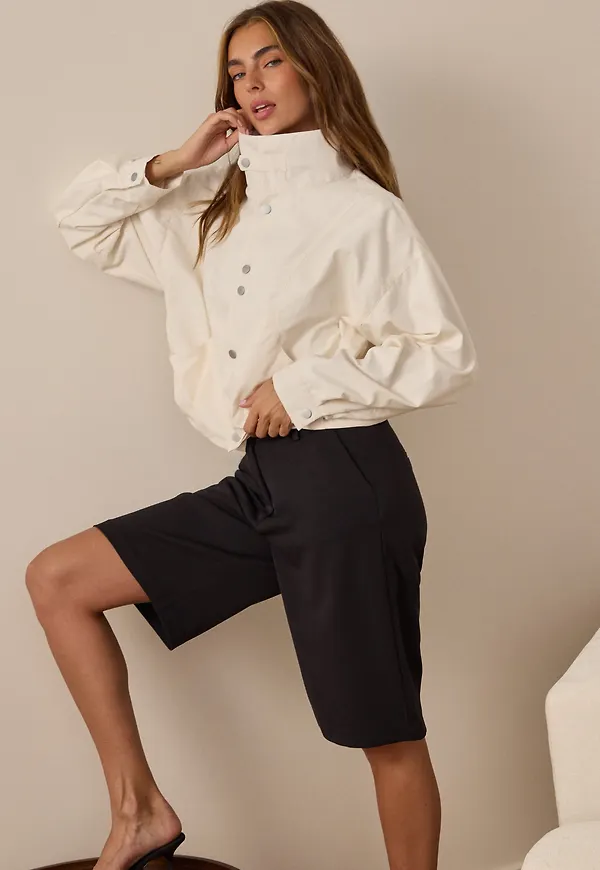 High Waist City Shorts