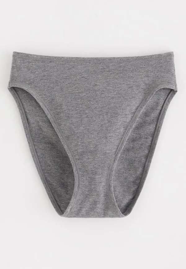 High waist trosor i bikinimodell med normalhög midja