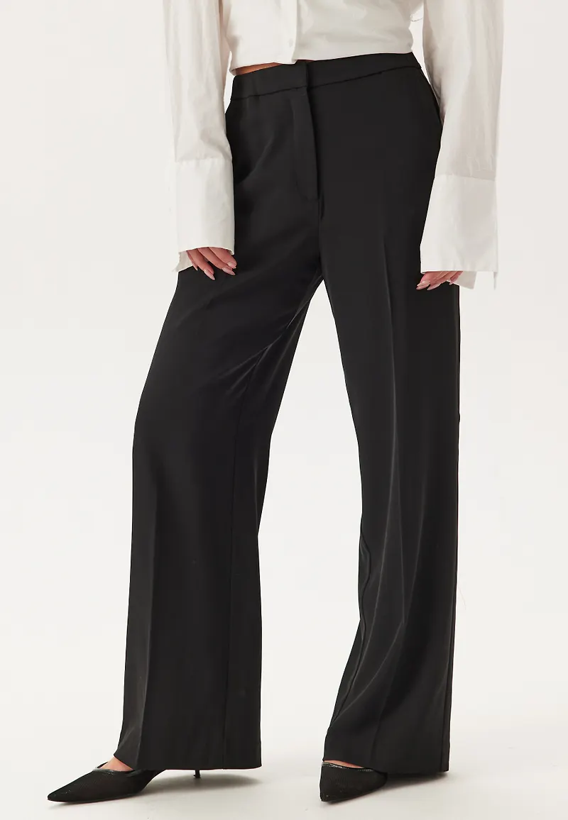High Waist Wide Suit Pants