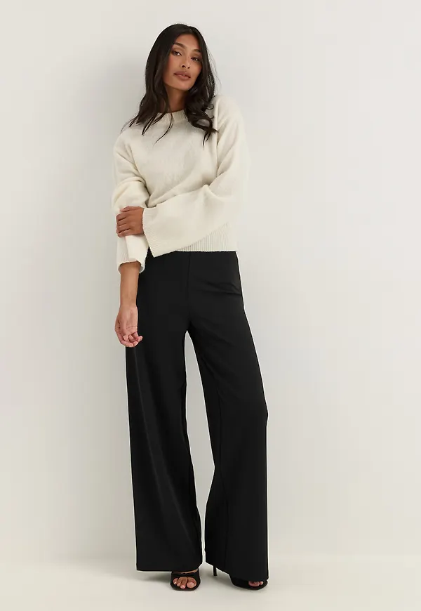 High Wide Trousers