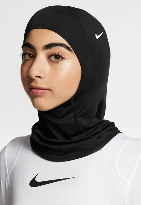 Hijab Nike Pro för barn - Svart