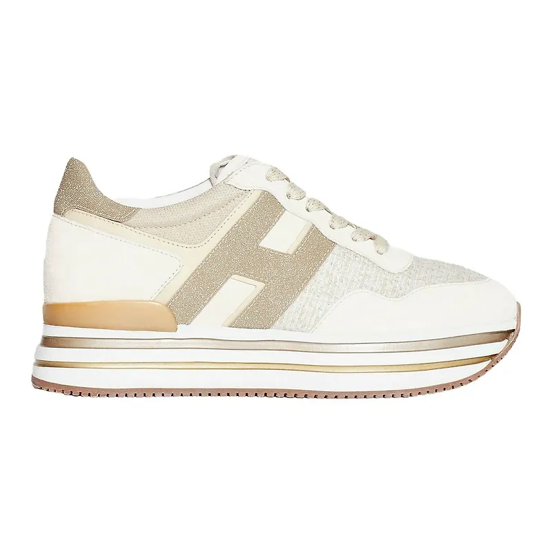 Hogan - Sneakers - Beige - Dam - Storlek: 35 EU