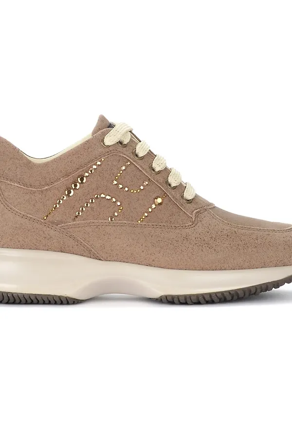 Hogan - Sneakers - Beige - Dam - Storlek: 39 1/2 EU