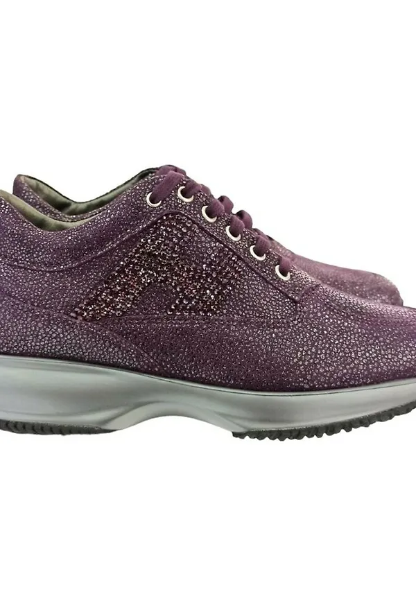 Hogan - Sneakers - Lila - Dam - Storlek: 37 EU