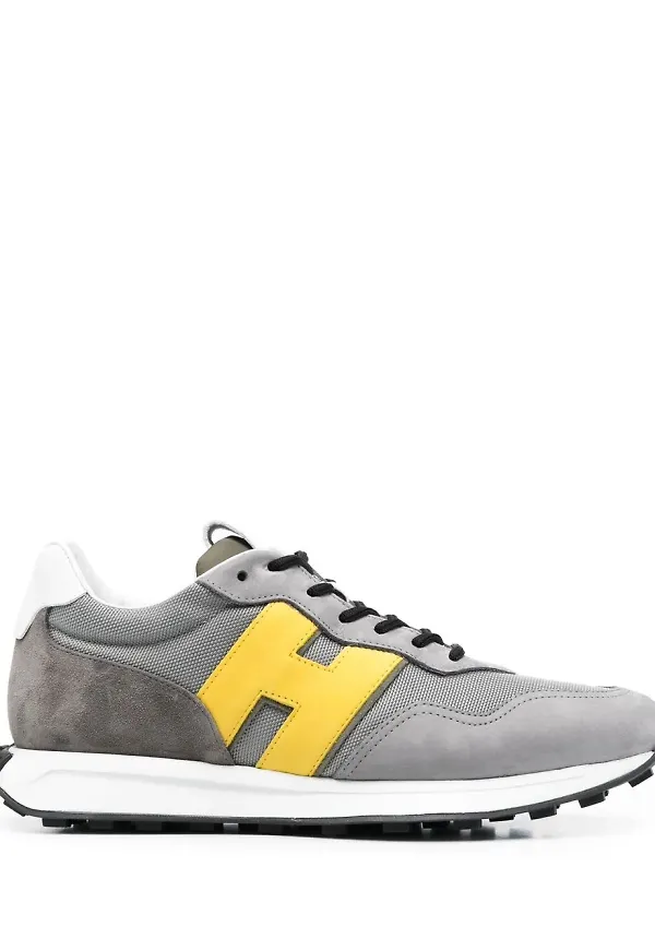 Hogan H601 låga sneakers - Grå