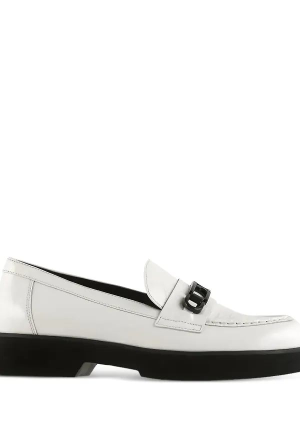 Hogl Cecil loafers med kedja - Vit