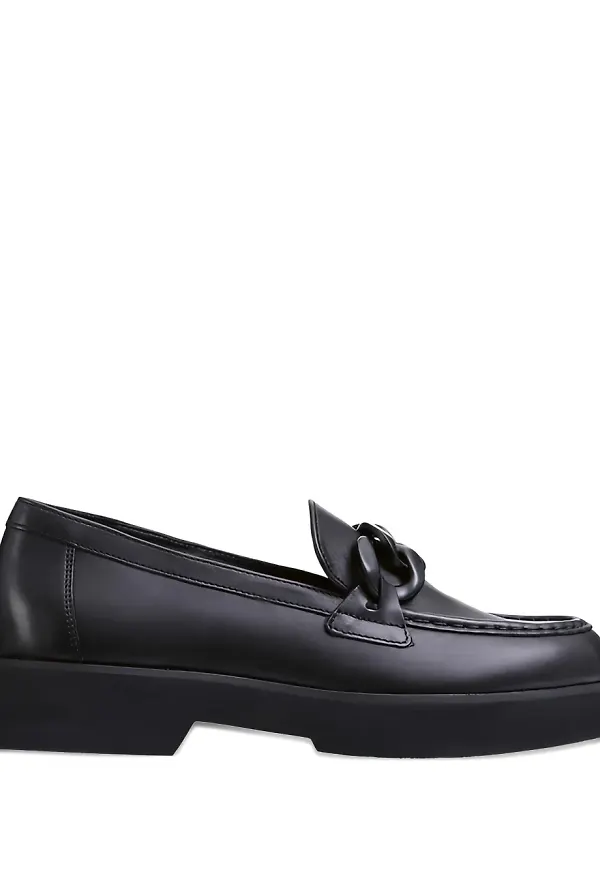 Hogl loafers med grov sula - Svart