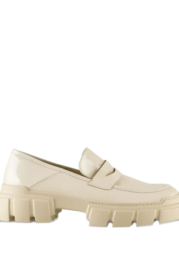 Hogl Vince loafers med grov sula - Neutral