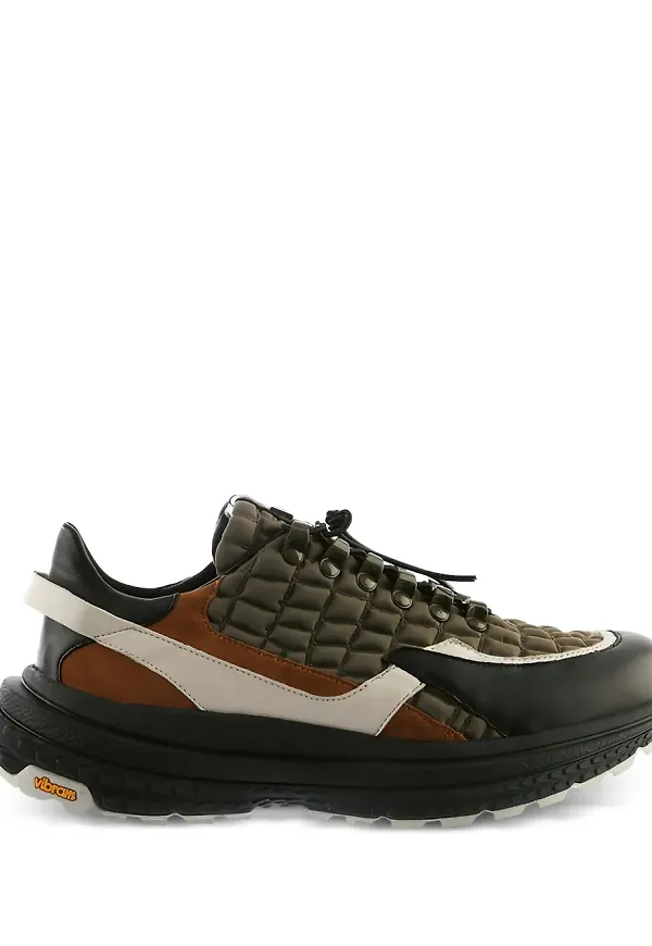 Hogl Zac sneakers med quiltad panel - Svart