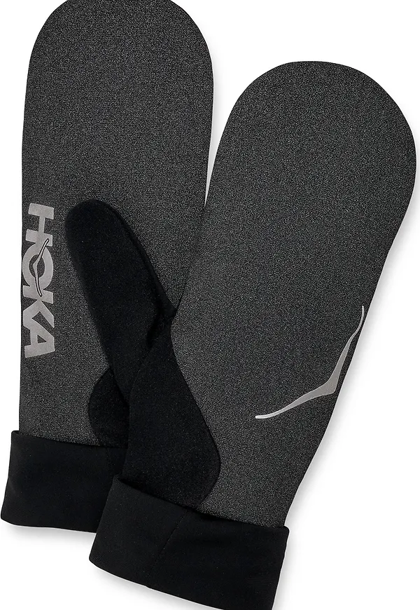 Hoka Unisex Trail Run Mitten Black