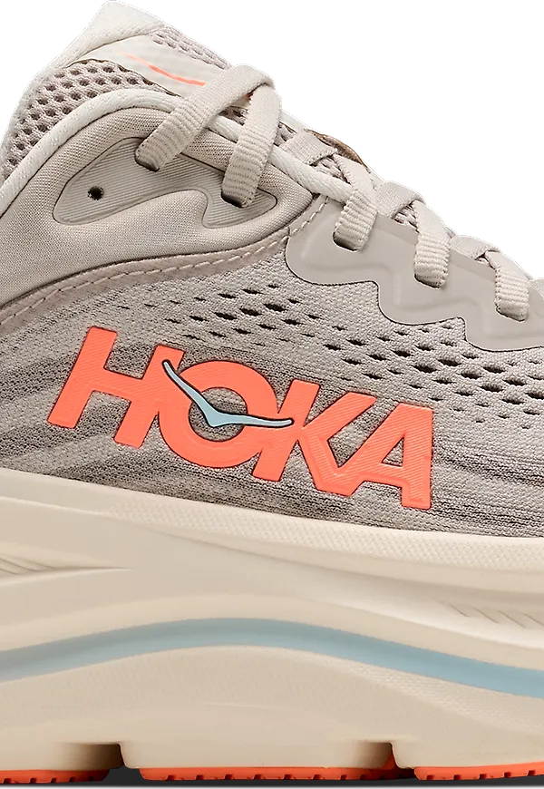 Hoka Women's Bondi 9 Wide River Rock Grey / Mineral Ore