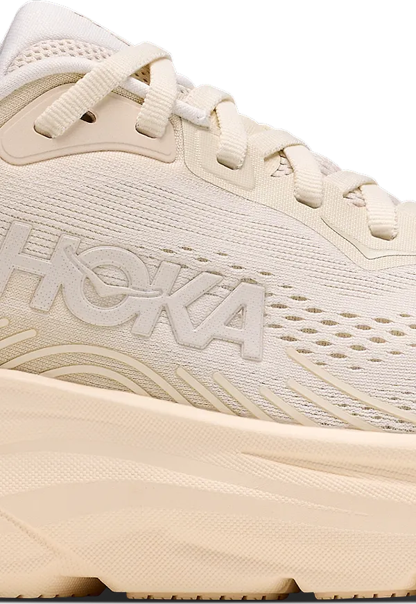 Hoka Women's Clifton 11 Wide Alabaster / Oat Milk