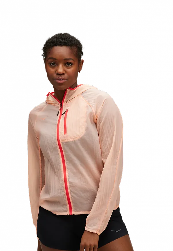 Hoka Women's Skyflow Jacket Apricot