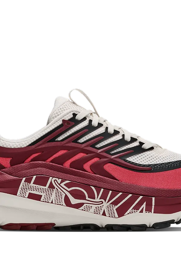 Hoka Women's Stinson 8 Alabaster / Varsity Burgundy