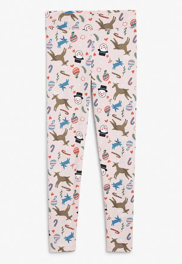 Holiday leggings - Pink