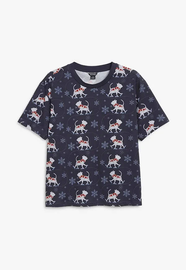 Holiday t-shirt - Blue