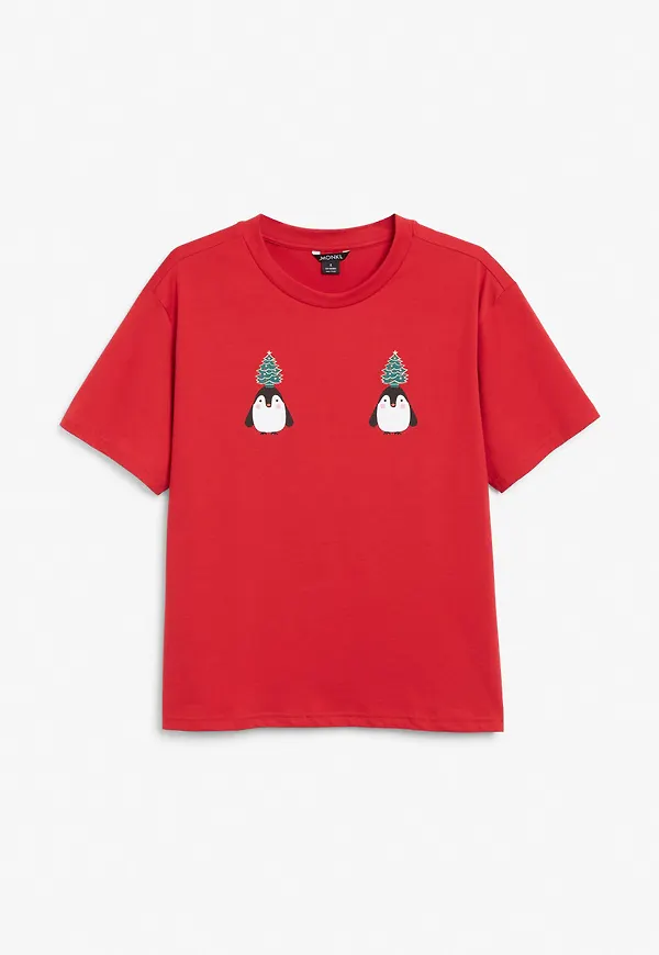 Holiday t-shirt - Red