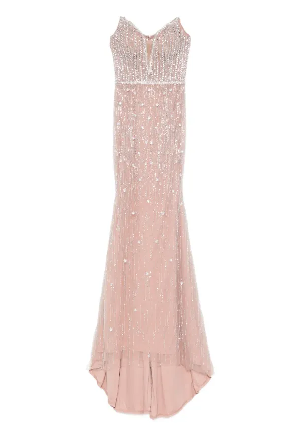 Holland & Holland utsmyckad maxiklänning - Rosa – Farfetch