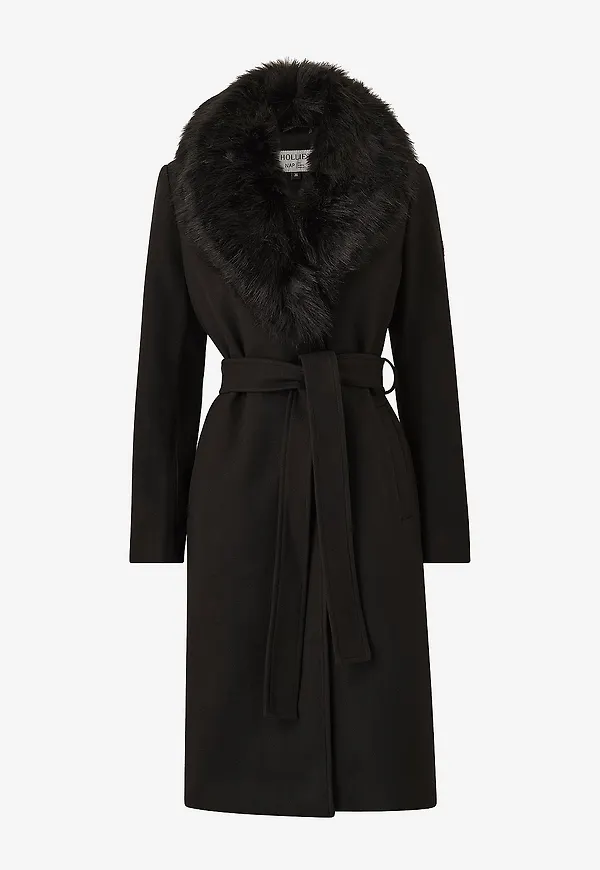 Hollies - Kappa Ruby Coat - Svart