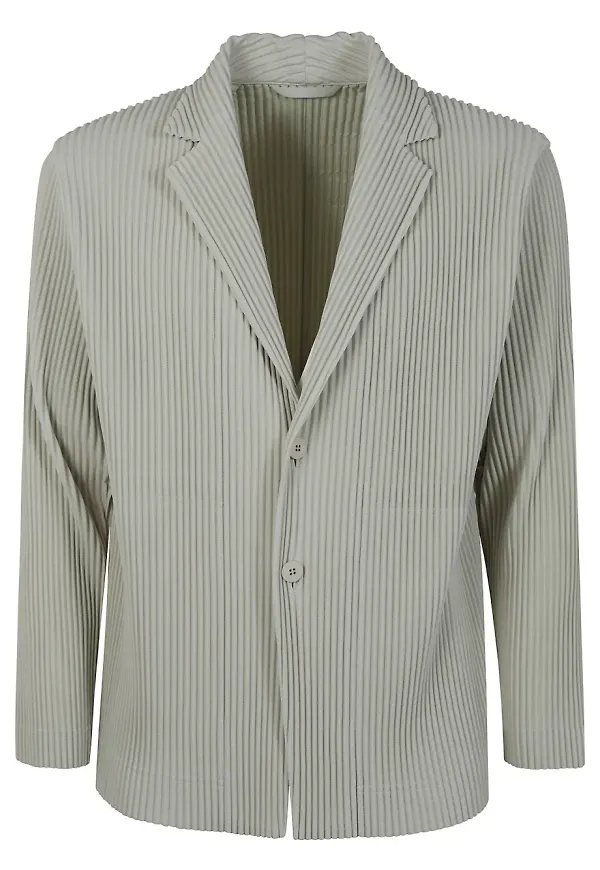 Homme Plissé Issey Miyake plisserad blazer - Grå