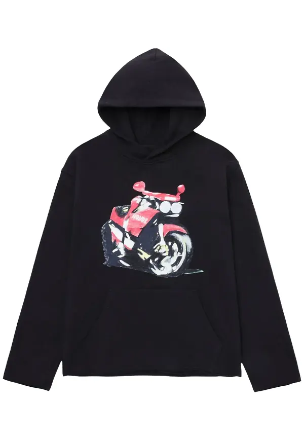 Honor The Gift Speedbike hoodie - Svart