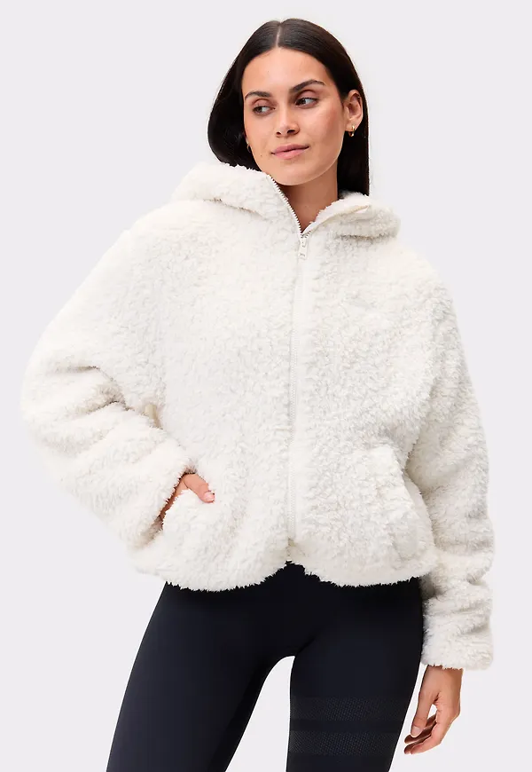 Hooded Pile Jacket