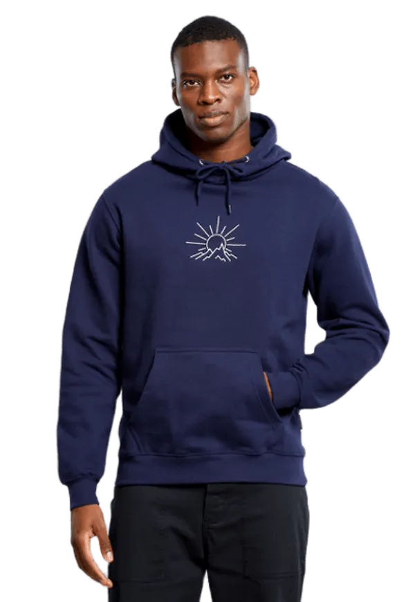 Hoodie Falun Mountain Line Navy