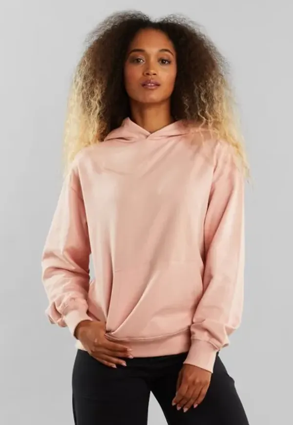 Hoodie Sundborn Base Silver Pink