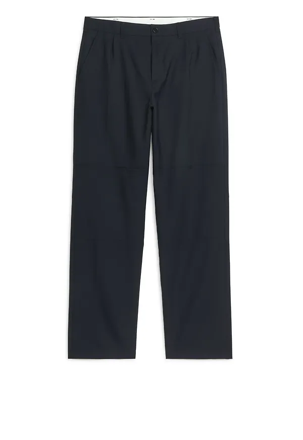Hopsack Trousers - Blue