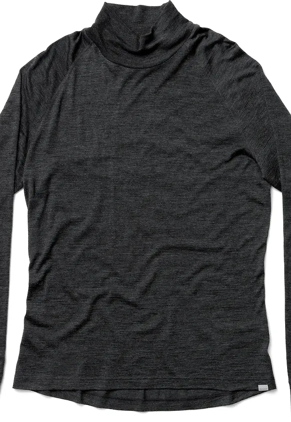 Houdini Men's Activist Turtleneck True Black