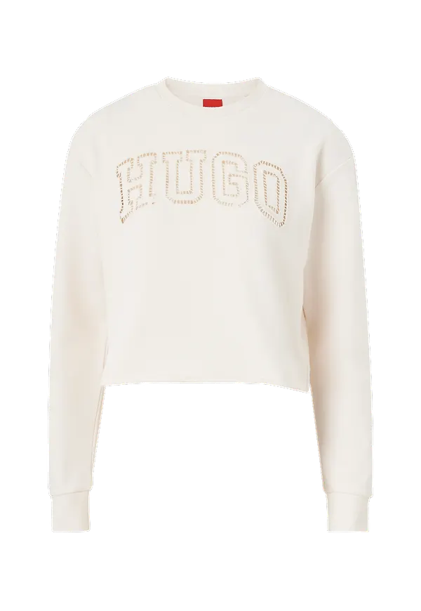 HUGO - Sweatshirt Nemola - Vit
