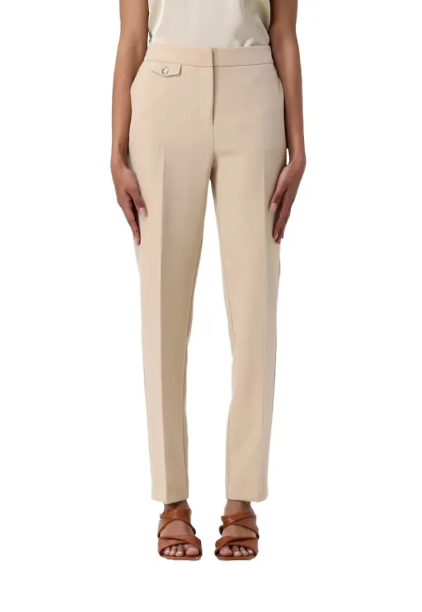 Hugo Boss, Byxor, Dam, L, Polyester, Rak Cigarette-byxor med raka ben