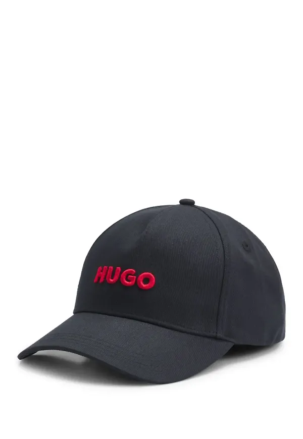 HUGO keps med logotyp - Svart